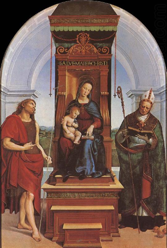 Virgin Mary and her son, RAFFAELLO Sanzio